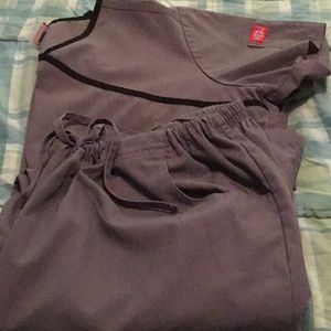 Gray scrub set SOLD
